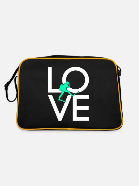 Plonger - Sac Retro - noir/or - Dos