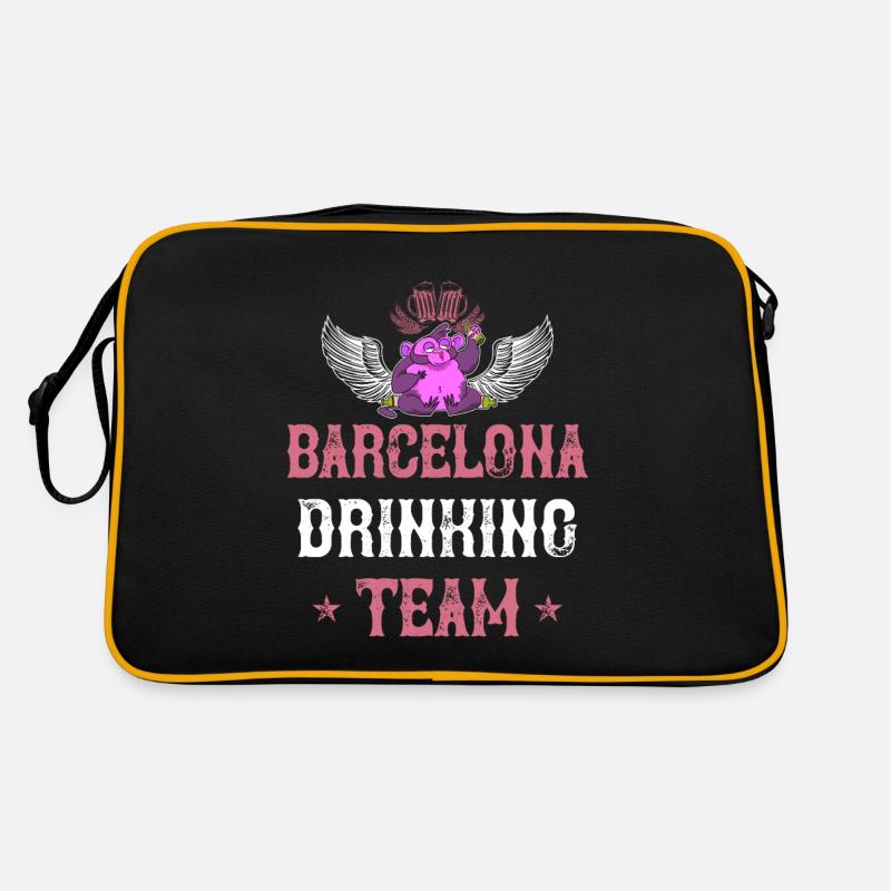 Équipe de boisson de Barcelone Sac Retro