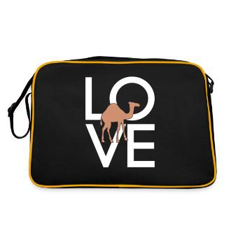 Dromedary - Retro Bag - black/gold - Back