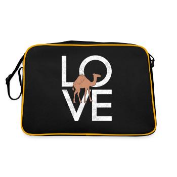 Dromedary - Retro Bag - black/gold - Back