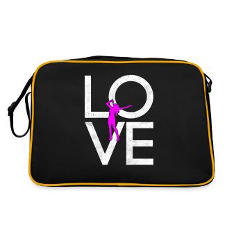Sing - Retro Bag - black/gold - Back