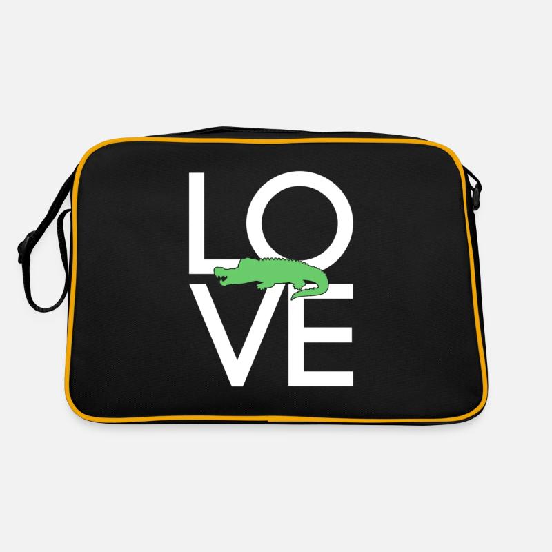 Krokodil Retro Tasche