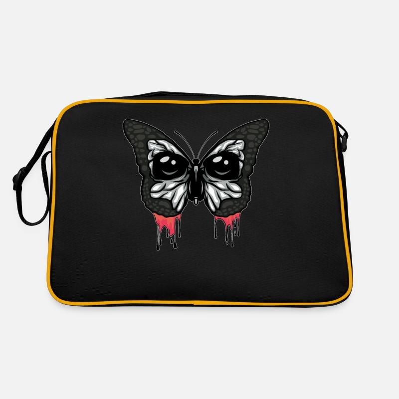 Zombiecore Aesthetic Gothic Zombie Butterfly Retro Bag