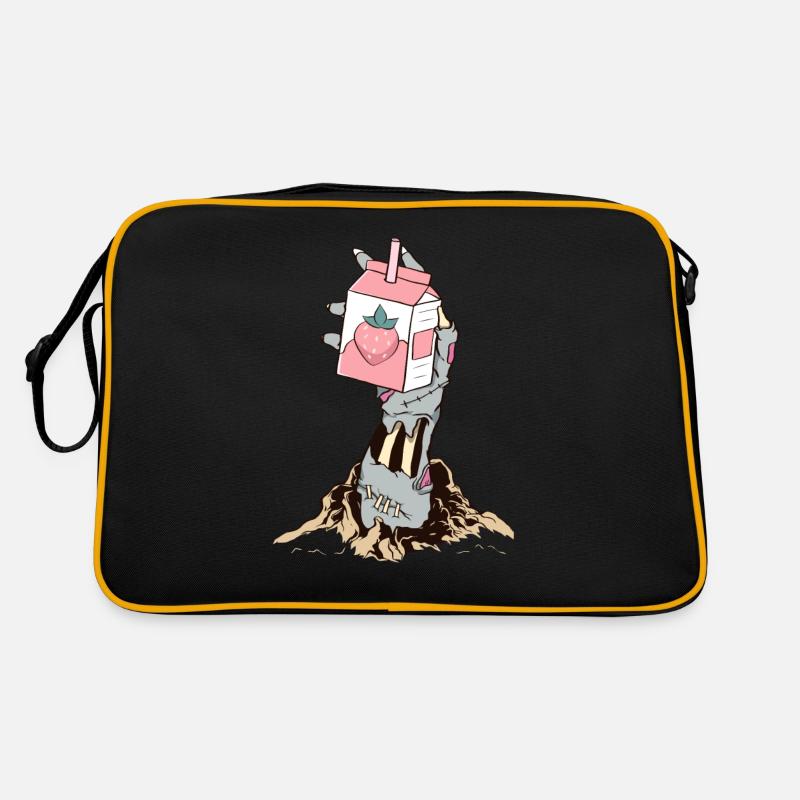 Zombiecore Aesthetic Zombie Skeleton Hand Retro Bag