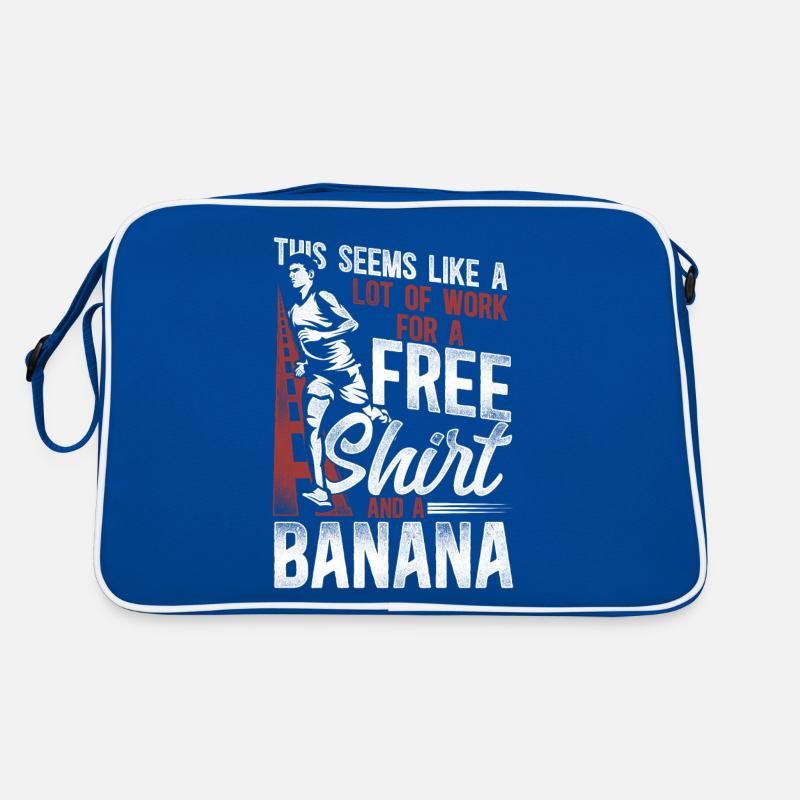 Running Runner Half Marathon Retro Tasche