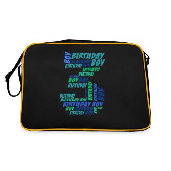 Anniversaire Garçon 3ème anniversaire | Garçons - Sac Retro - noir/or - Dos