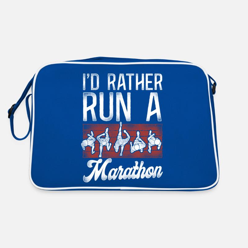 Running Runner Half Marathon Retro Tasche