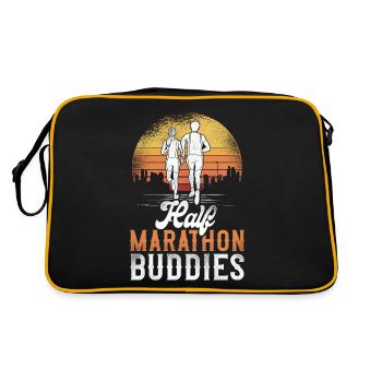Running Runner Semi-Marathon - Sac Retro - noir/or - Dos