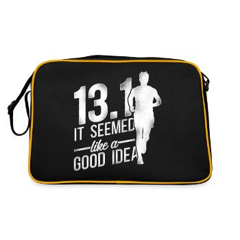 Running Runner Semi-marathon Demi-marathon - Sac Retro - noir/or - Dos