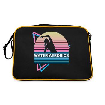 Water Aerobics Retro - Retro Bag - black/gold - Back