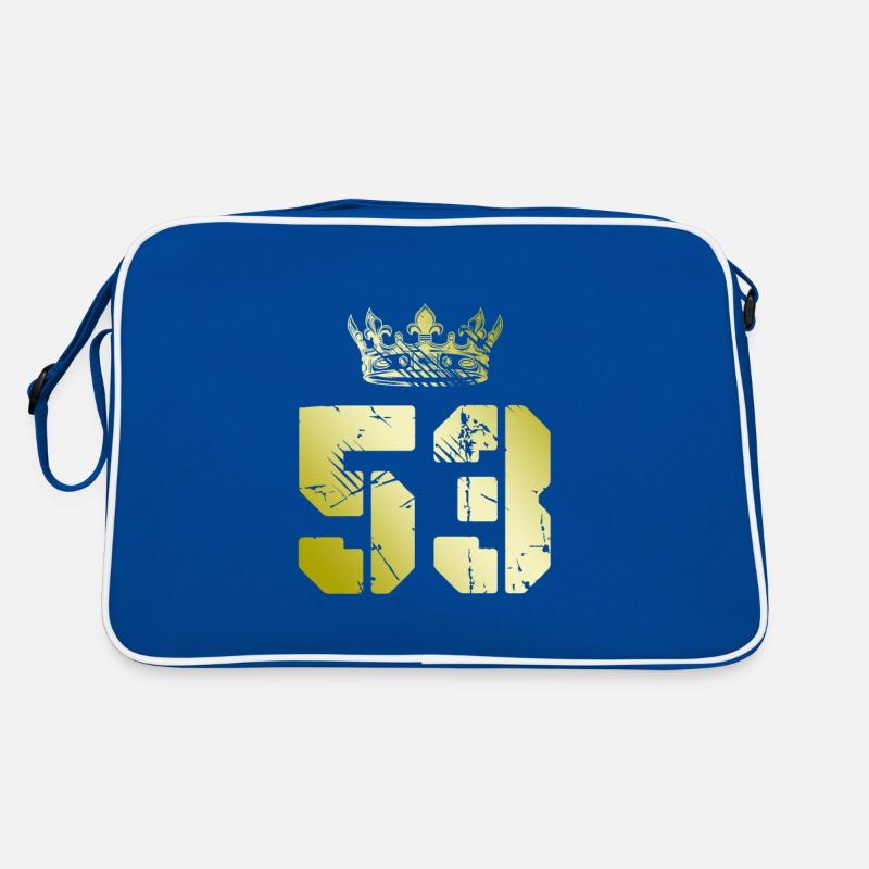53 Couronne numérique Sac Retro