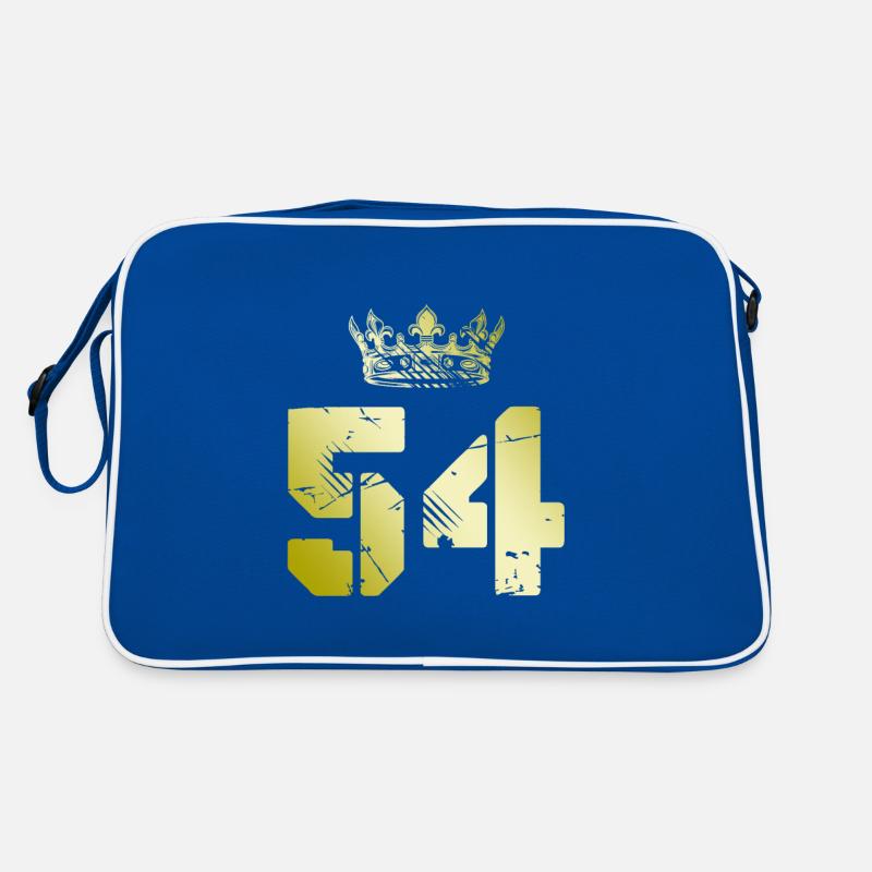 54 Couronne de numéros Sac Retro