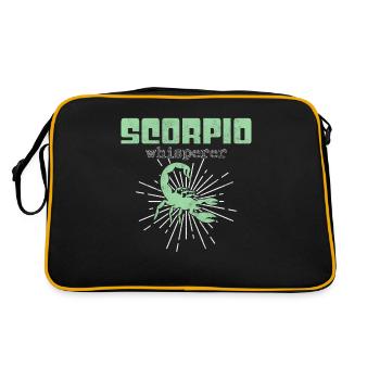 Scorpio Whisperer - Retro Bag - black/gold - Back