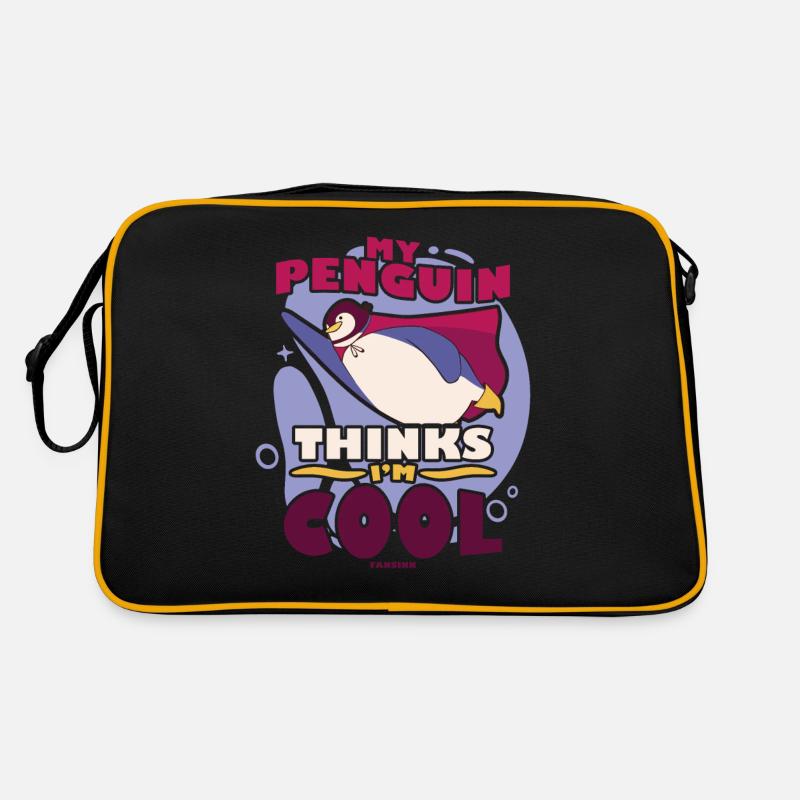 Mon pingouin pense que je suis cool Sac Retro