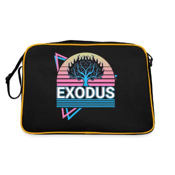Exodus Burning Bush Christianity R - Retro Bag - black/gold - Back