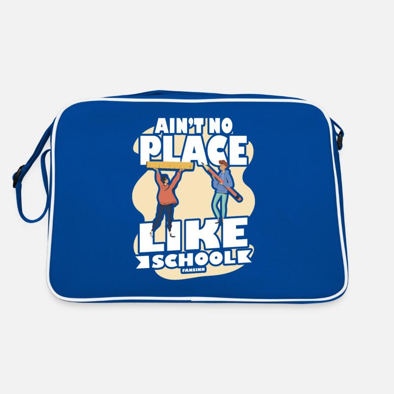 L’école est géniale dire les enfants Sac Retro