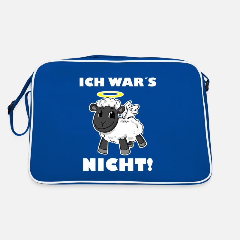 Schaf Engel - ich wars nicht Retro Tasche