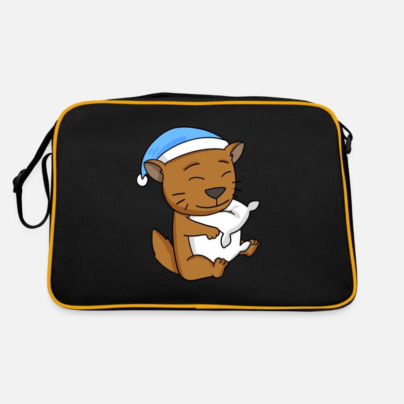 Chat race de chat Somali Sac Retro