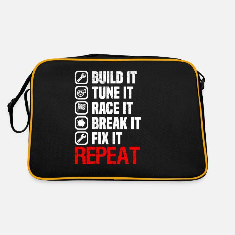 Muscel Car V8 Turbocompresseur Tuning Voiture de course Sac Retro