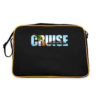 Croisière vacances croisière - Sac Retro - noir/or - Dos