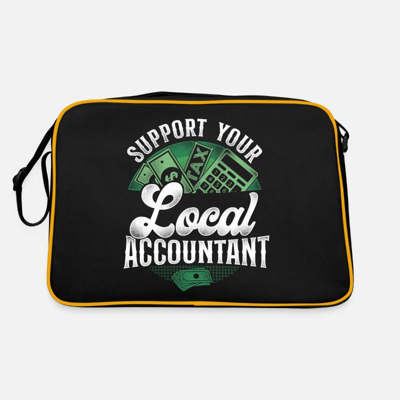 Comptable Teneur de livres Comptabilité Sac Retro