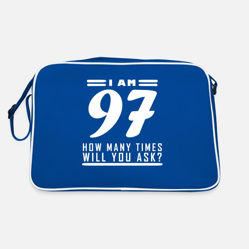 Ich bin 97 – 97. Geburtstag Geschenk Retro Tasche