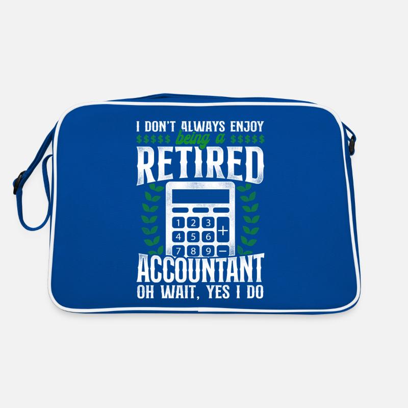 Comptable Comptable Comptable Comptabilité Sac Retro