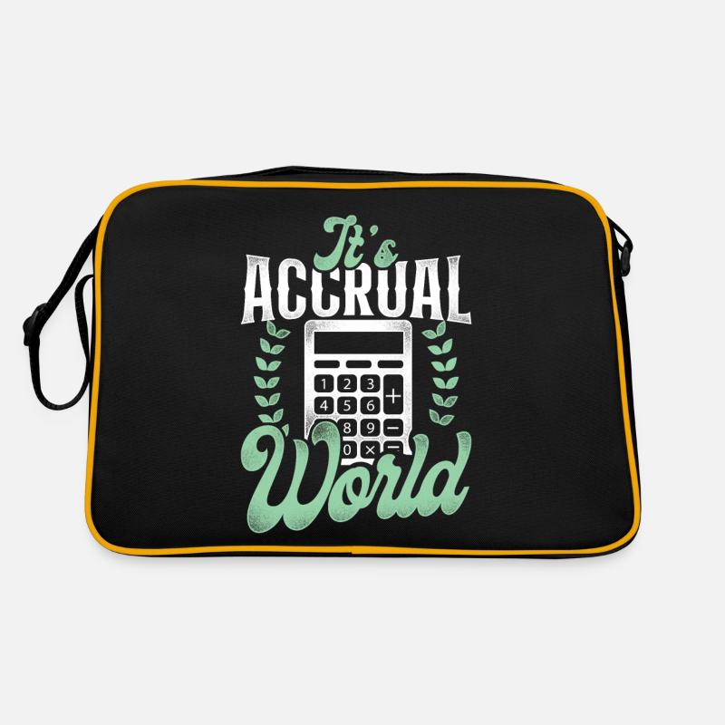 Comptable Comptable Comptable Comptabilité Sac Retro