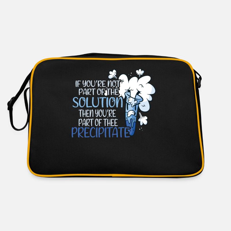 Si vous ne faites pas partie de la solution, drôles de professeurs Sac Retro