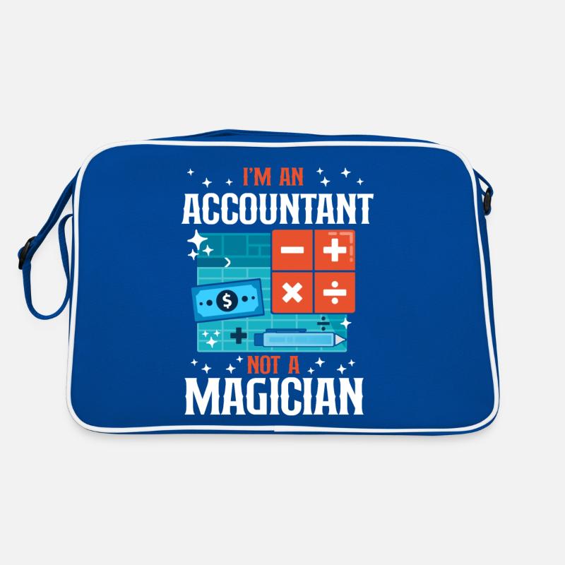 Comptable Comptable Comptable Comptabilité Sac Retro