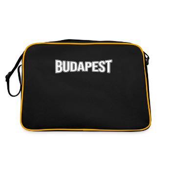 Budapest - Sac Retro - noir/or - Dos