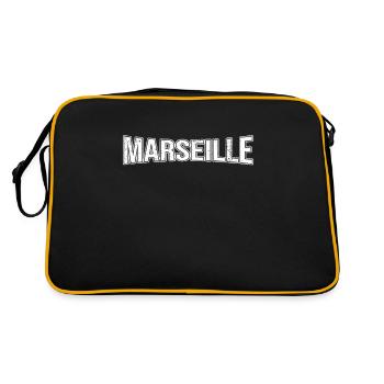 Marseille - Sac Retro - noir/or - Dos