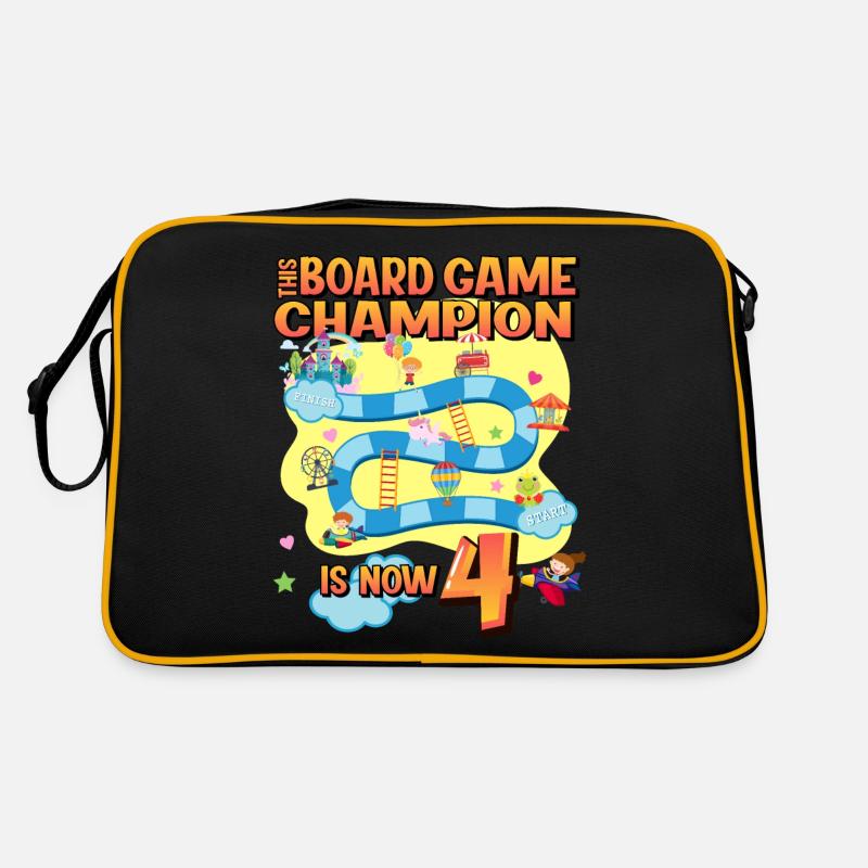 Ce champion de jeux de société a maintenant 4 ans | Sac Retro