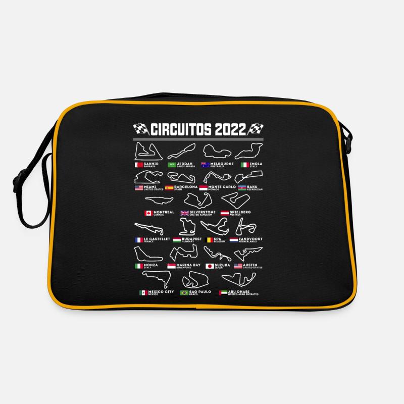 Circuits espagnols de Formule Un Sac Retro