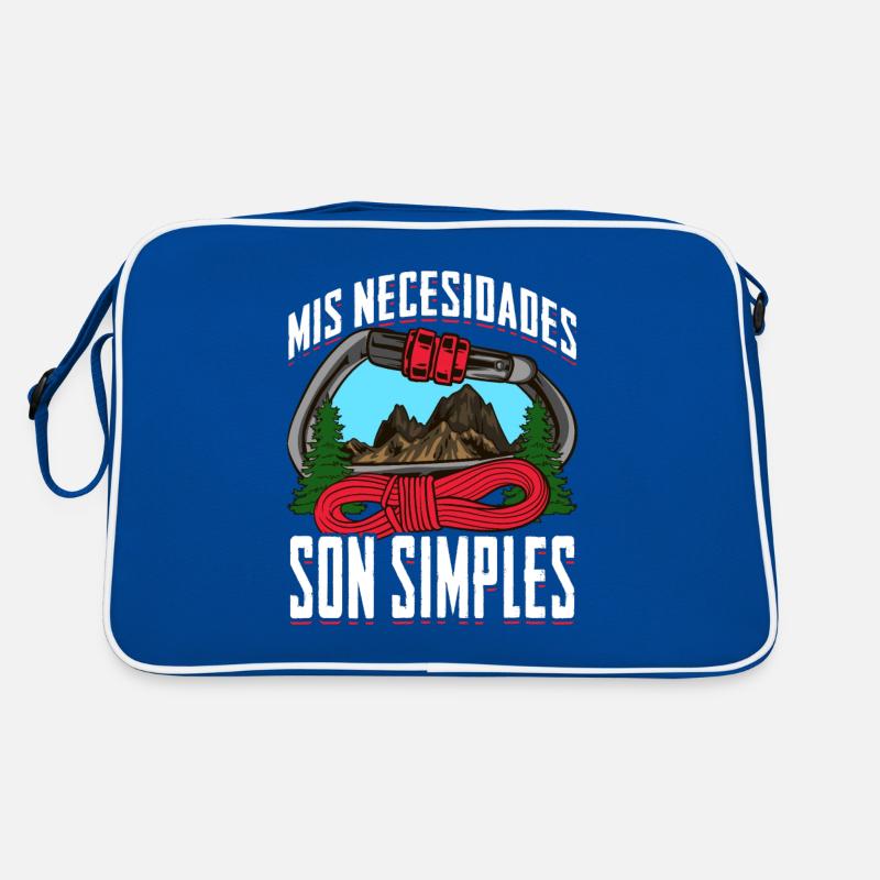 Alpiniste mes besoins sont simples Sac Retro