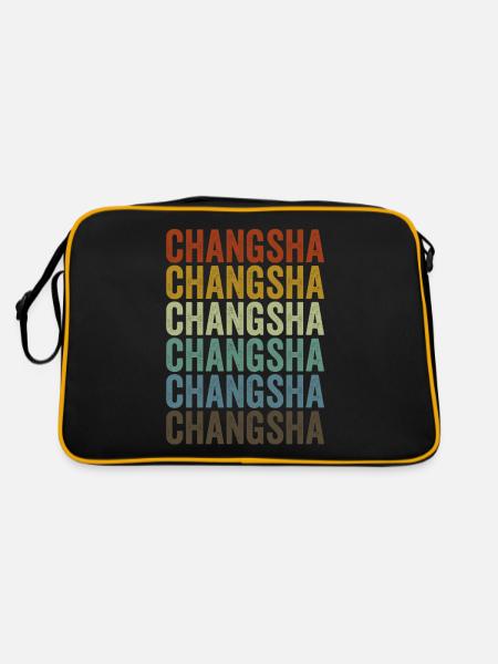 Changsha Chine Rétro Vintage - Sac Retro - noir/or - Dos