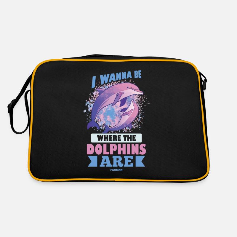 Delfin Retro Tasche