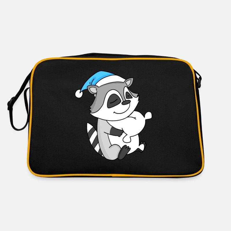 Bébé raton laveur Sac Retro