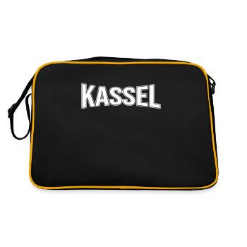 Kassel - Retro Bag - black/gold - Back