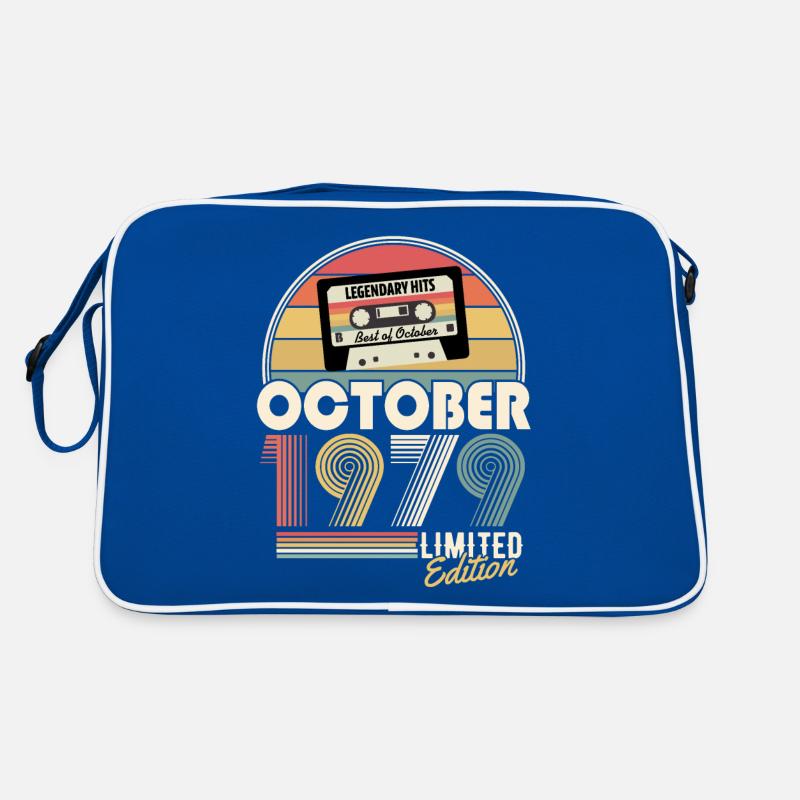 October 1979 Vintage Birthday Gift Retro Bag