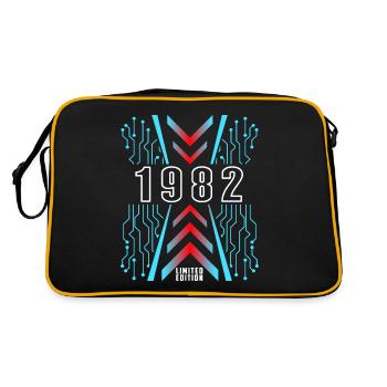 Birthday 1982 Gaming Limited Edition Gamer - Retro Bag - black/gold - Back