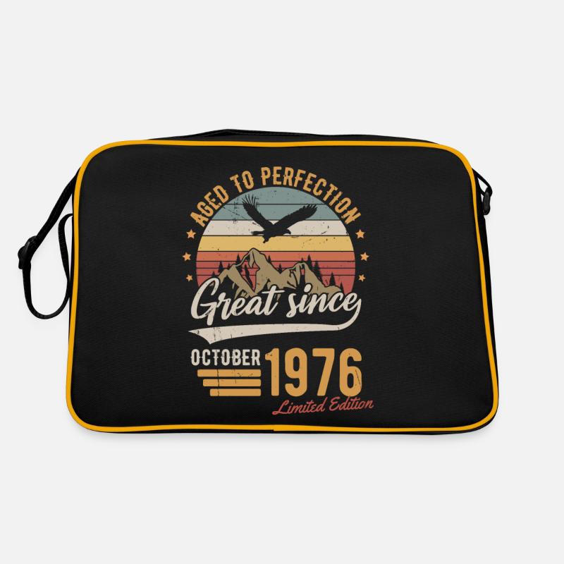 October 1976 Limited Edition Birthday Gift Retro Bag