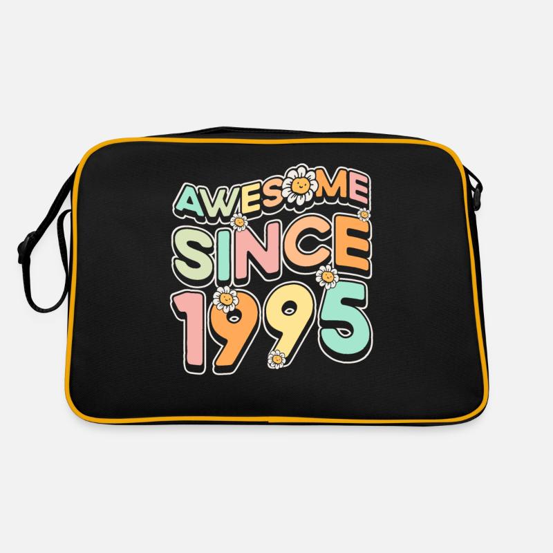 Fantastique depuis 1995 Fleurs Thème Fleurs Sac Retro