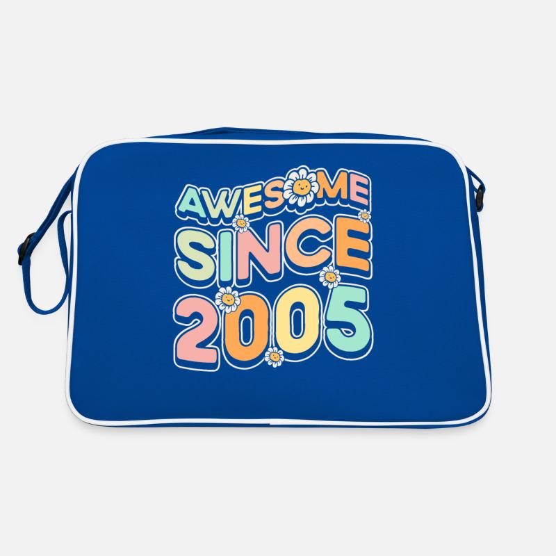 Ehrfurcht Einflößend Seit 2005 Blumenthema Blumen Retro Tasche