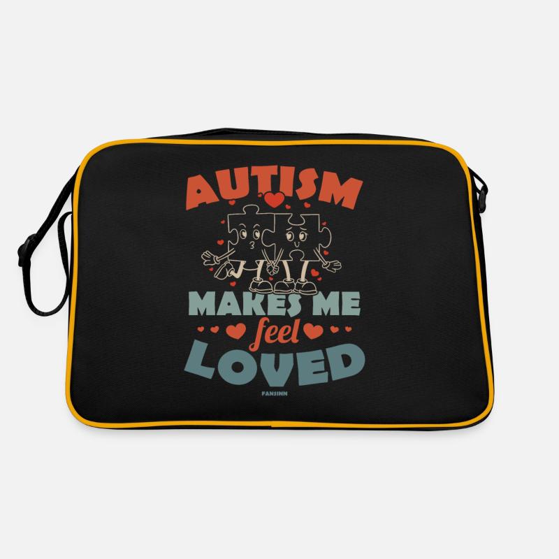 Autisme - Je me sens aimé Sac Retro