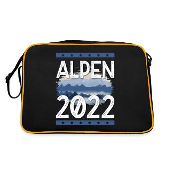 Alps 2022 - Retro Bag - black/gold - Back