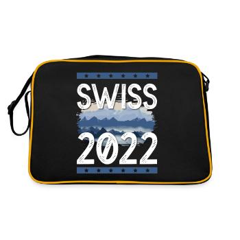 Swiss 2022 - Retro Bag - black/gold - Back