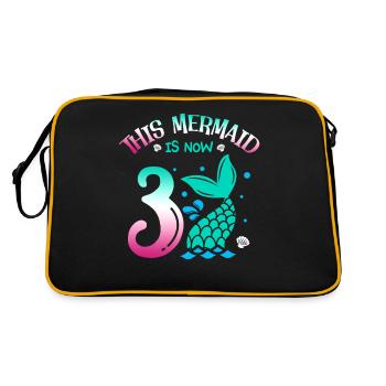 Cette sirène est maintenant 3, conte de fées 3. - Sac Retro - noir/or - Dos