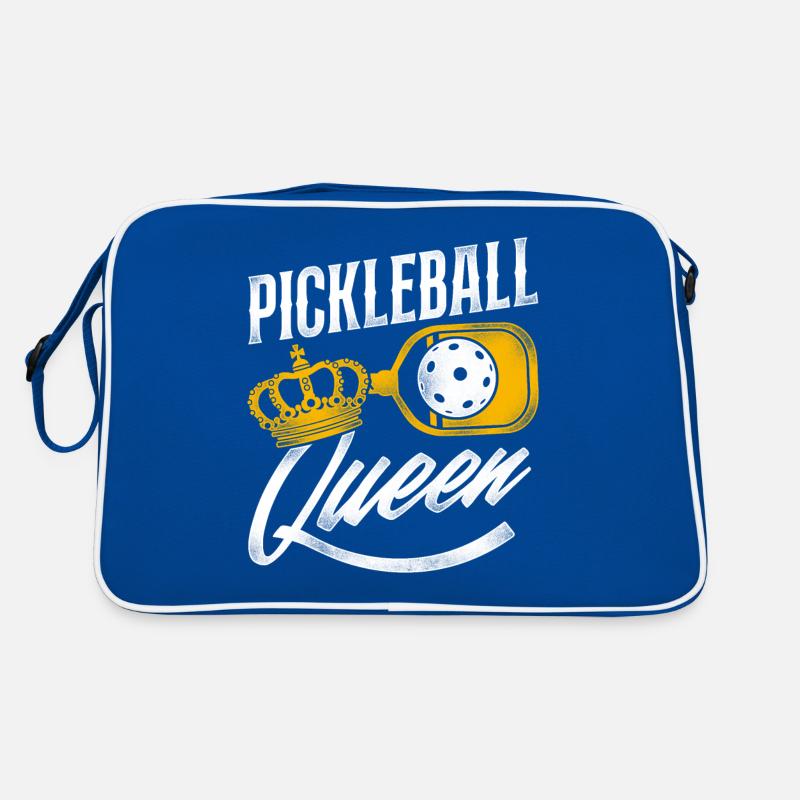 Pickleball Pickleball Queen Retro Tasche