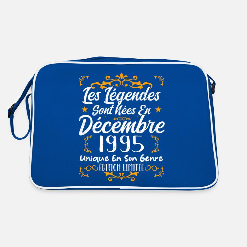 Vintage, Cadeau Anniversaire Décembre 1995 Sac Retro